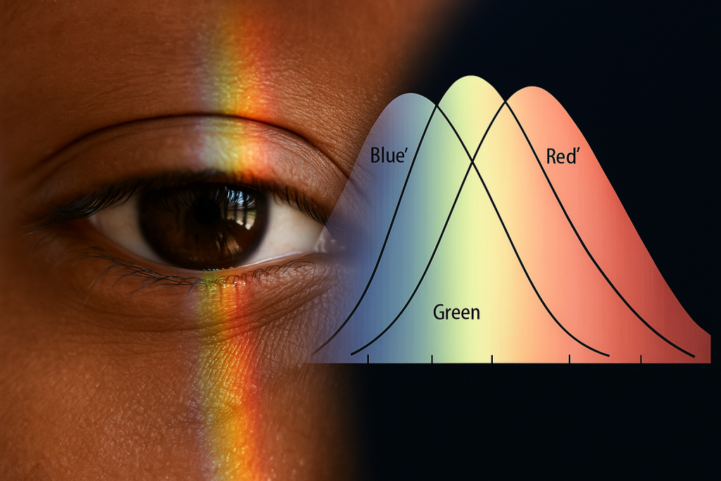 Wissenschaftler entwickeln Prototyp, um durch Manipulation der menschlichen Netzhaut eine neue, ungesehene Farbe zu entdecken
