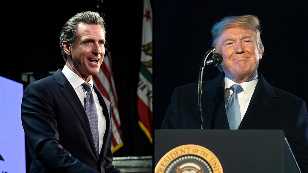 aktuelle nachrichten und analysen zum möglichen duell zwischen gavin newsom und donald trump. erfahren sie mehr über politische strategien, debatten und ergebnisse des vergleichs newsom vs. trump.