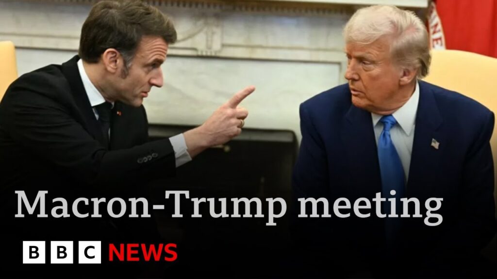macron lehnt die ukraine-strategie von trump entschieden ab und betont die bedeutung diplomatischer lösungen für den konflikt.